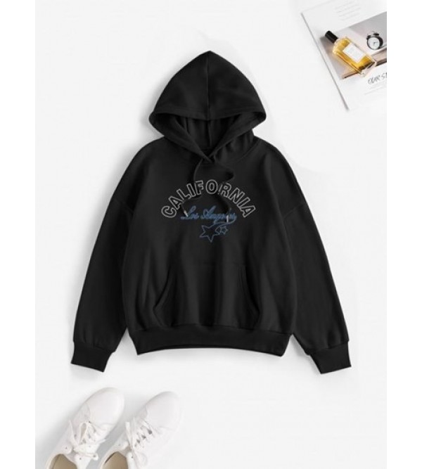 Star CALIFORNIA Graphic Front Pocket Hoodie